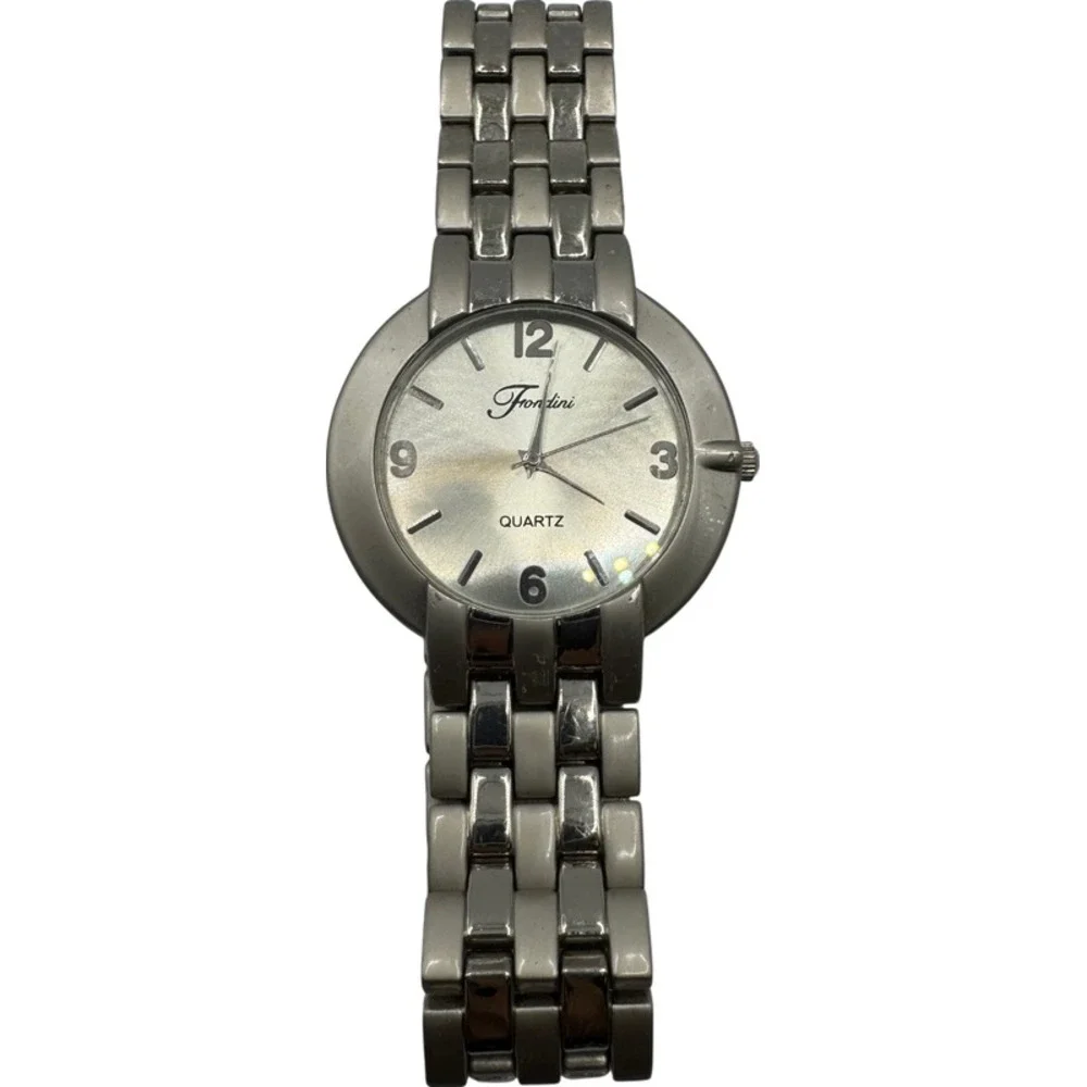 Fronstini Quartz‎ Watch Stainless Steel Bracelet Untested Needs Battery